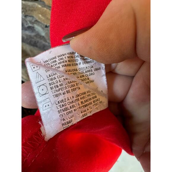 Dickies Short Sleeve Work Shirt-Red-Size 3XL - Picture 4 of 5